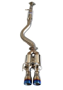 Invidia 22+ Toyota GR Corolla R400 Rolled Titanium Tip Cat-Back - Image 3