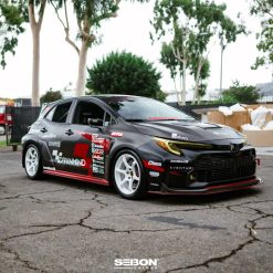 Seibon 2023+ Toyota GR Corolla MB-Style Carbon Fiber Front Lip - Image 8
