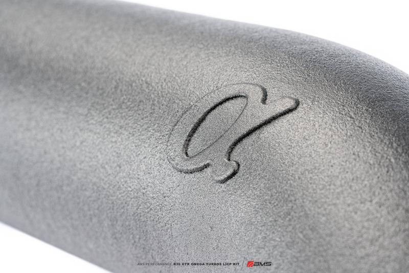 AMS Performance Nissan R35 GTR Omega Turbo Kit 3in Lower Intercooler Pipes - Image 6