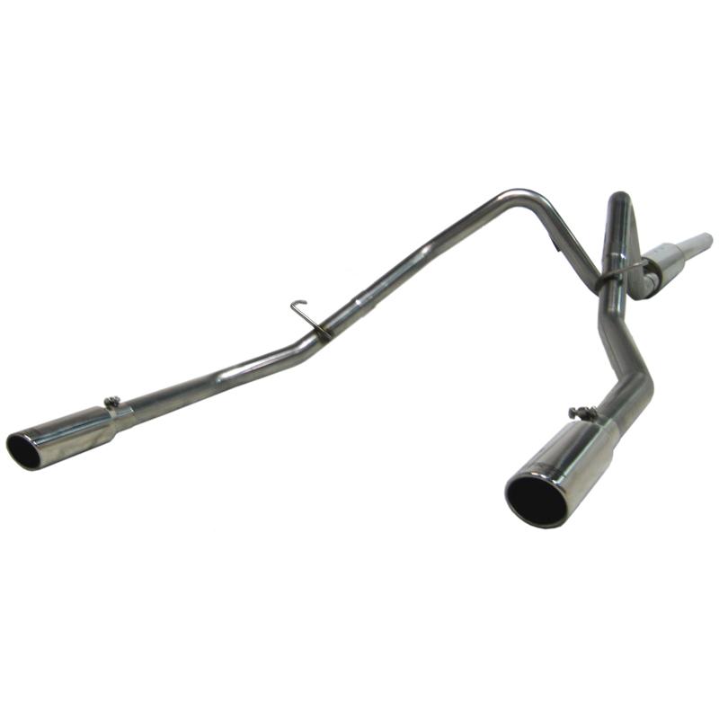 MBRP 2004-2008 Ford F150 4.6/5.4L EC/CC-SB Cat Back Dual Split Rear - Image 3