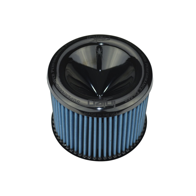 Injen AMSOIL Ea Nanofiber Dry Air Filter - 2.75 Filter 6 Base / 5 Tall / 5 Top - Image 4