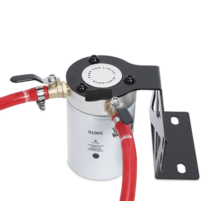 Mishimoto 08-10 Ford 6.4L Powerstroke Coolant Filtration Kit - Red - Image 8