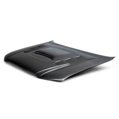 Alternative view of Seibon 12-15 Toyota Tacoma TS-Style Carbon Fiber Hood