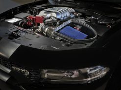 aFe Dodge Charger SRT Hellcat Redeye 21-23 V8-6.2L Track Series Stage-2 Carbon Fiber Intake Pro 5R - Image 8