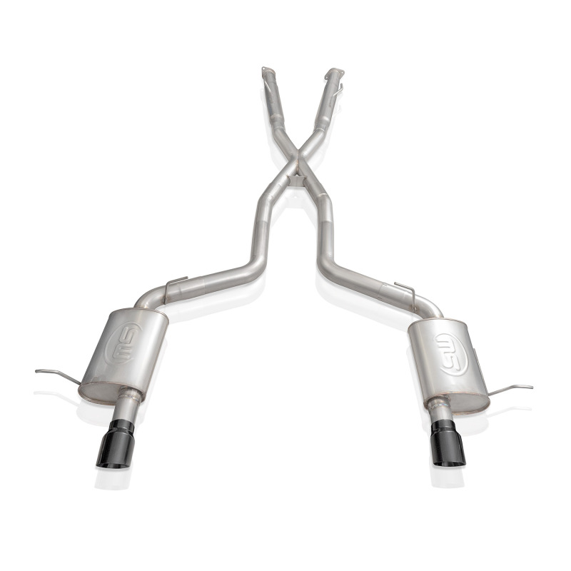 Stainless Works 11-20 Dodge Durango 5.7L 3in Legend Catback w/4in Black Tips - Image 3