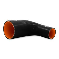 Alternative view of Mishimoto Silicone Reducer Coupler 90 Degree 2.5in to 4in - Black