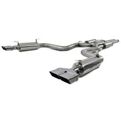 MBRP 08-11 Dodge Challenger SRT8 6.1L Hemi T304 Cat Back Dual Split Rear - Image 3