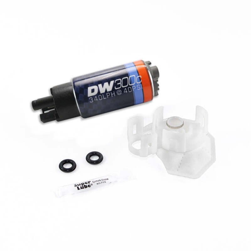 DeatschWerks 340lph DW300C Compact Fuel Pump w/Install Kit 08-15 Mitsubishi EVO X (w/o Clips) - Image 4