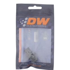 Alternative view of DeatschWerks 6AN Male Flare to Toyota Module Quick Connect - Anodized Matte Black