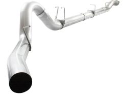 aFe MACHForce XP Exhaust Large Bore 5in DPF-Back Alu. 13-15 Dodge Trucks L6-6.7L (td) *Black Tip - Image 8
