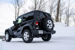 MBRP 18-20 Jeep Wrangler JL 2.5in Single Rear Exit Cat Back Exhaust - Aluminum - Image 4