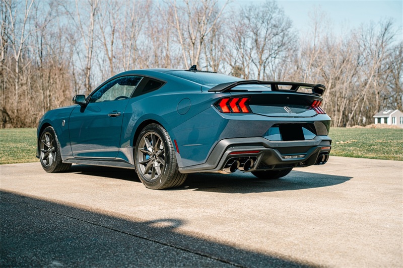 Corsa 2024 Ford Mustang Dark Horse 5.0L 3in Dual Rear Axle-Back w/Twin 4.5in Black PVD SlashTips - Image 2