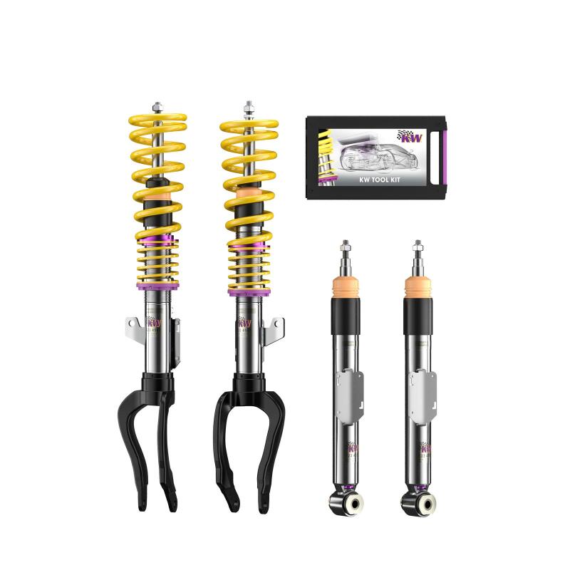 KW Coilover Kit V3 BMW 5 Series F10 AWD Sedan/F06 6 Series Gran Coupe AWD w/o EDC Bundle - Image 4