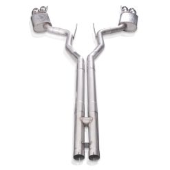 Stainless Works 18+ Ford Mustang GT Redline H-Pipe Performance Connect Cat-Back Exhaust - Image 3