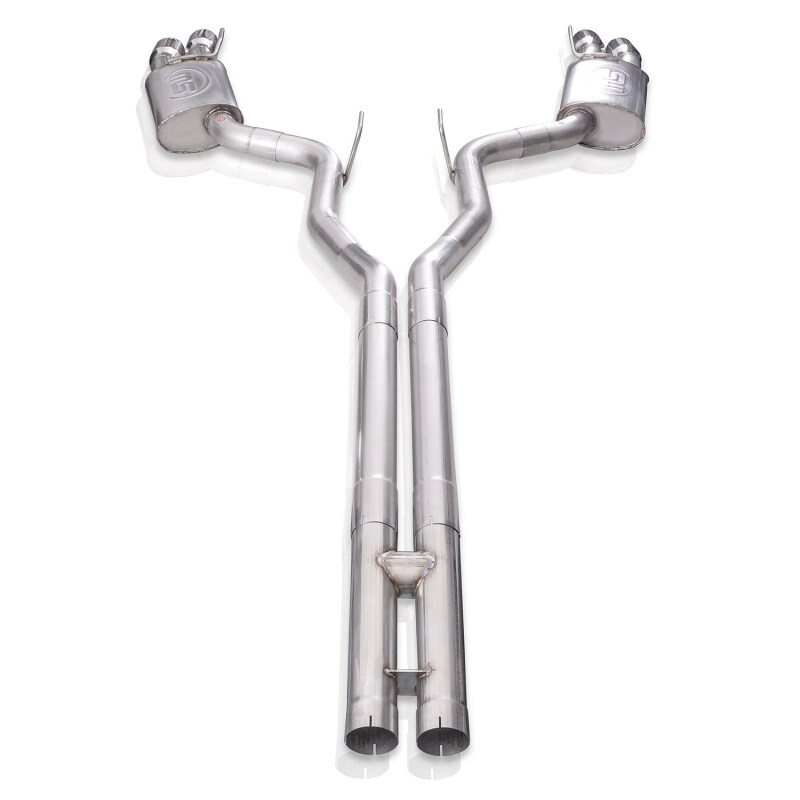 Stainless Works 18+ Ford Mustang GT Redline H-Pipe Performance Connect Cat-Back Exhaust - Image 3