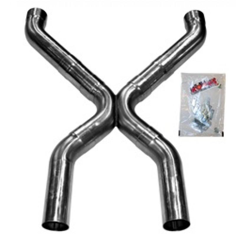 Kooks Universal 3in Short Turnouts Steel 6in - Image 2