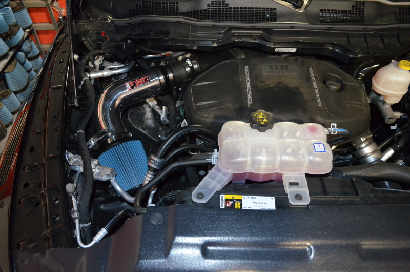 Injen 14-18 Dodge Ram 3.0L V6 Polished Power-Flow Short Ram Intake - Image 6