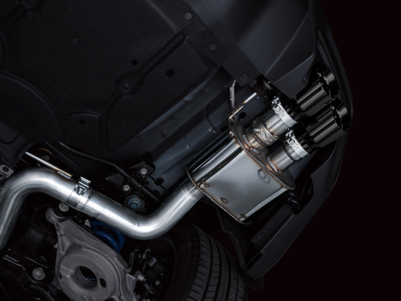 AWE 2024 Ford Mustang GT Fastback S650 RWD SwitchPath Catback Exhaust w/ Quad Diamond Black Tips - Image 4