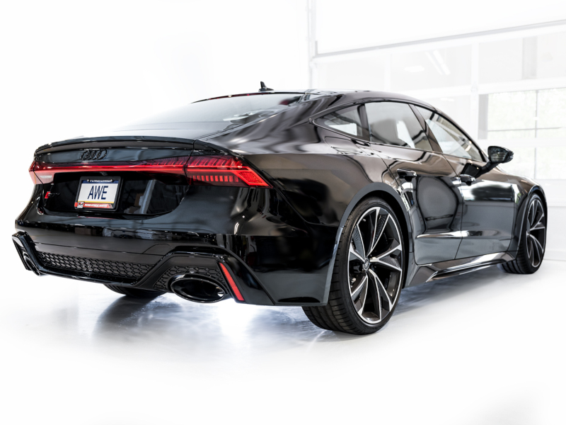 AWE Tuning 21-23 Audi C8 RS6/RS7 SwitchPath Cat-back Exhaust - Diamond Black Tips - Image 17