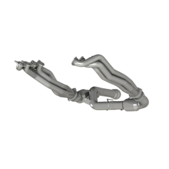 Alternative view of Kooks Headers 2022+ Ford F-150 Raptor R 5.2L 4V. 2in Header and H.O. Green Catted Conn.