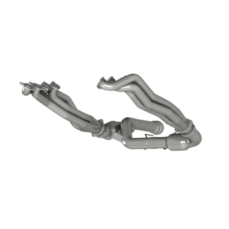 Kooks Headers 2022+ Ford F-150 Raptor R 5.2L 4V. 2in Header and H.O. Green Catted Conn. - Image 2