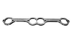 Alternative view of Kooks SB Chevy 1 7/8in Steel 18deg SBC Flange (Bank)