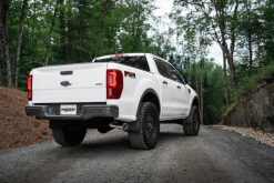 MBRP 2019 Ford Ranger Ecoboost 2.3L 4in OD Tip Single Side Exit 3in AL Cat Back - Image 5