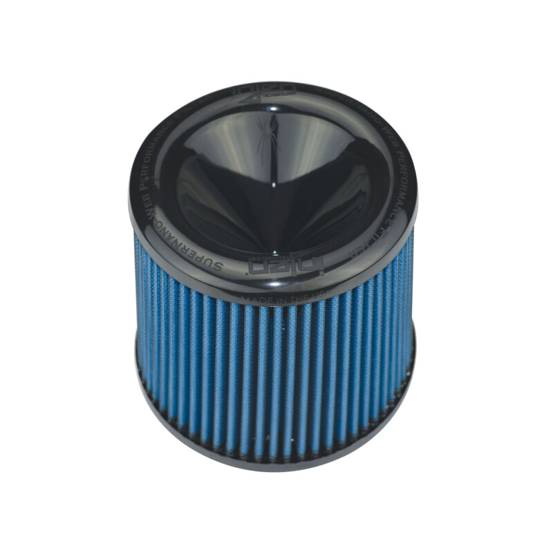 Injen AMSOIL Replacement Nanofiber Dry Air FIlter 5in Flange Diameter/6.5in Base/6in Height/70 Pleat - Image 4