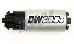 Alternative view of DeatschWerks 340lph DW300C Compact Fuel Pump w/ Mounting Clips
