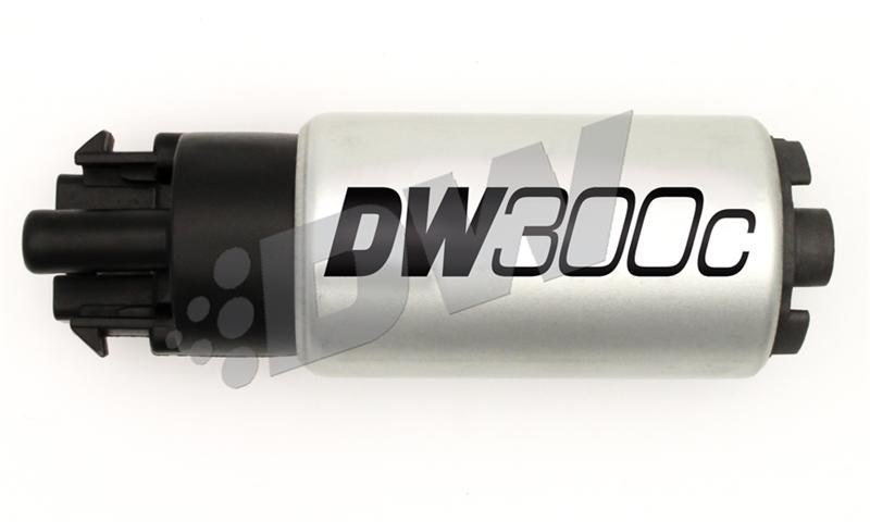 DeatschWerks 340lph DW300C Compact Fuel Pump w/ Mounting Clips - Image 2