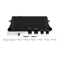 Alternative view of Mishimoto 94-02 Dodge Ram 2500 5.9L Cummins Intercooler Kit w/ Pipes (Black)