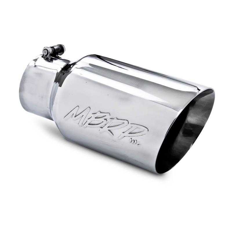 MBRP Universal Tip 6 O.D. Dual Wall Angled 4 inlet 12 length - Image 3