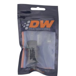 Alternative view of DeatschWerks 10AN ORB Male to 10AN ORB Male Swivel Adapter - Anodized Matte Black