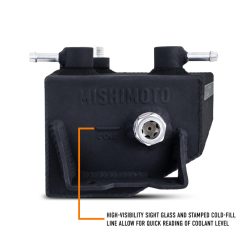 Alternative view of Mishimoto 2024+ Ford Mustang V8/2.3L EcoBoost Expansion Tank - Black