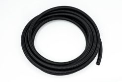 Alternative view of DeatschWerks 6AN Black Nylon Braided CPE Hose 20 Feet