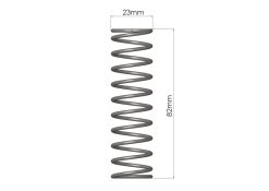 Alternative view of GFB Soft Spring (used in 1002)