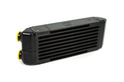 Alternative view of CSF Universal Dual-Pass Oil Cooler - M22 x 1.5 - 13in L x 4.75in H x 2.16in W