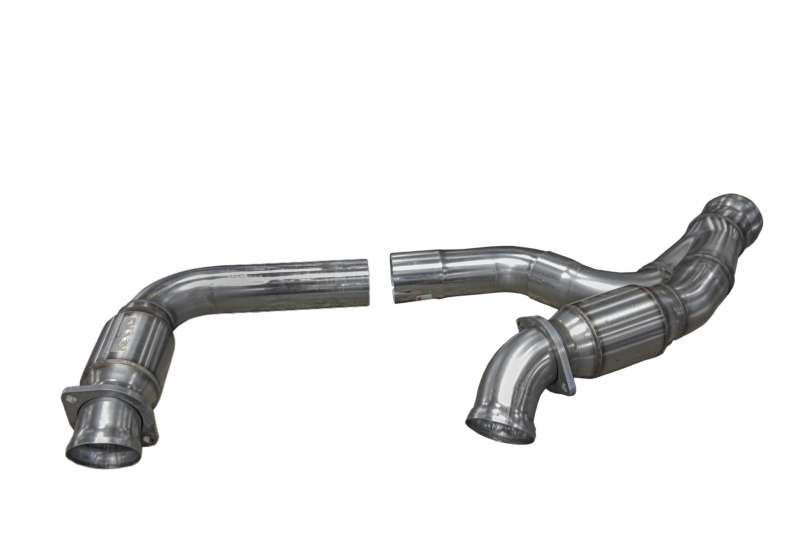Kooks 2019+ GM 1500 Series Truck 6.2L 3in x OEM Outlet Catted SS Y Pipe Kooks HDR Req - Image 3