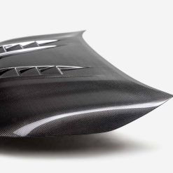 Alternative view of Seibon 23-25 Toyota Corolla GR TV-Style Double-Sided Carbon Fiber Hood
