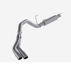 MBRP 14-16 Ram 2500/3500 6.4L 4in 409 SS Single Side Dual Outlet Cat Back Exhaust - Image 2