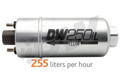 Alternative view of DeatschWerks 250LPH In-Line External Fuel Pump (No Bracket)