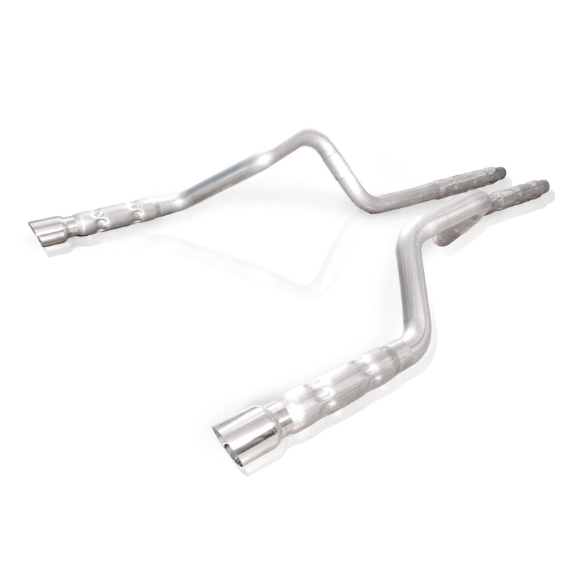 Stainless Works 2011-14 Mustang GT/2011-2012 Shelby GT500 3in Catback Retro Chambered Mufflers - Image 3
