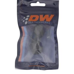 Alternative view of DeatschWerks 10AN Flare Female Swivel 45-Degree to 10AN Flare Female Swivel - Anodized Matte Black