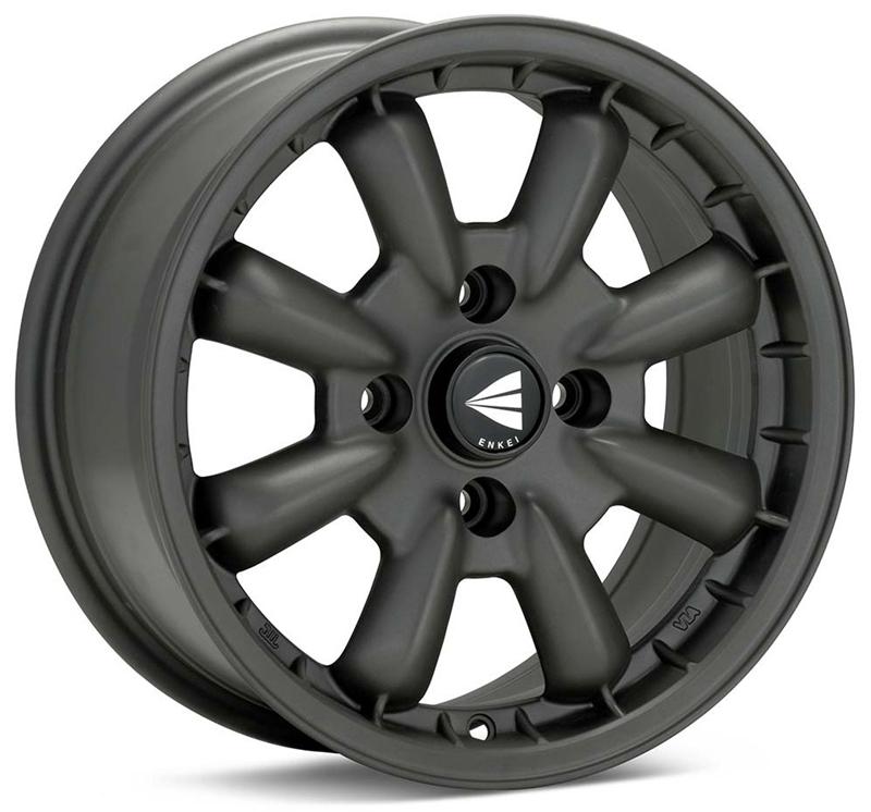 Enkei Compe 15x8 0mm Offset 4x114.3 Bolt Pattern 72.6mm Bore Dia Matte Gunmetal Wheel - Image 2