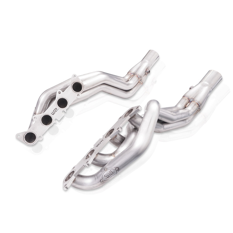 Stainless Works 2015+ Ford GT350 Headers 1-7/8in Primaries High-Flow Cats 3in Collectors - Image 8