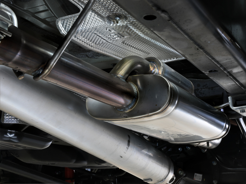 aFe 24-25 Toyota Tacoma L4-2.4L (t) Vulcan Series 2.5in 304 Stainless Steel Cat-Back - Image 4