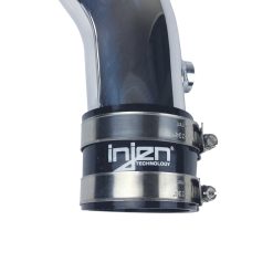 Alternative view of Injen 15-16 BMW M3 (F80) L6 Twin Turbo Polished Intercooler Charge Pipe w/ 1/8in Female NPT Bungs