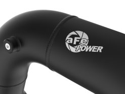 afe 08-10 Ford Trucks V8-6.4L (td) BladeRunner 3 IN Aluminum Hot Charge Pipe - Black - Image 3
