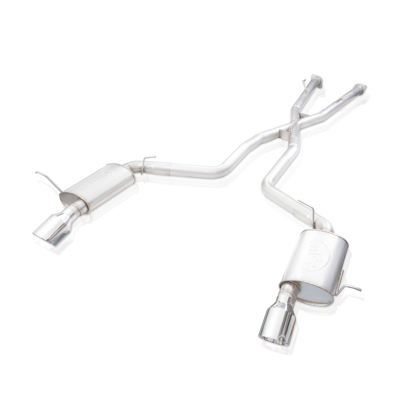 Stainless Works 18-19 Dodge Durango 6.4L Redline Catback Exhaust w/ Polished Tips - Image 5