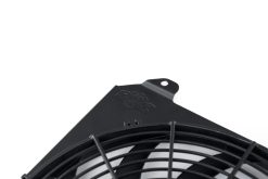 CSF 92-00 Honda Civic All-Aluminum Fan Shroud w/12in SPAL Fan - Black Finish - Image 5